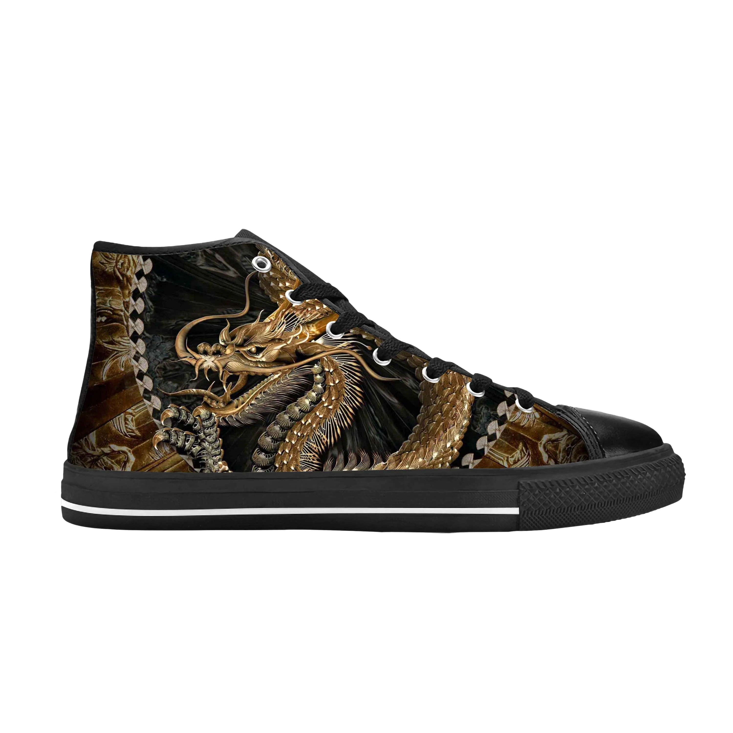 Chinese Japanese Dragon Anime Cartoon Manga Comic Casual Cloth Shoes High Top Comfortable Breathable 3D Print Men Women Sneakers
Chinese Japanese Dragon Anime Cartoon Manga Comic Casual Cloth Shoes High Top Comfortable Breathable 3D Print Men Women Sneakers