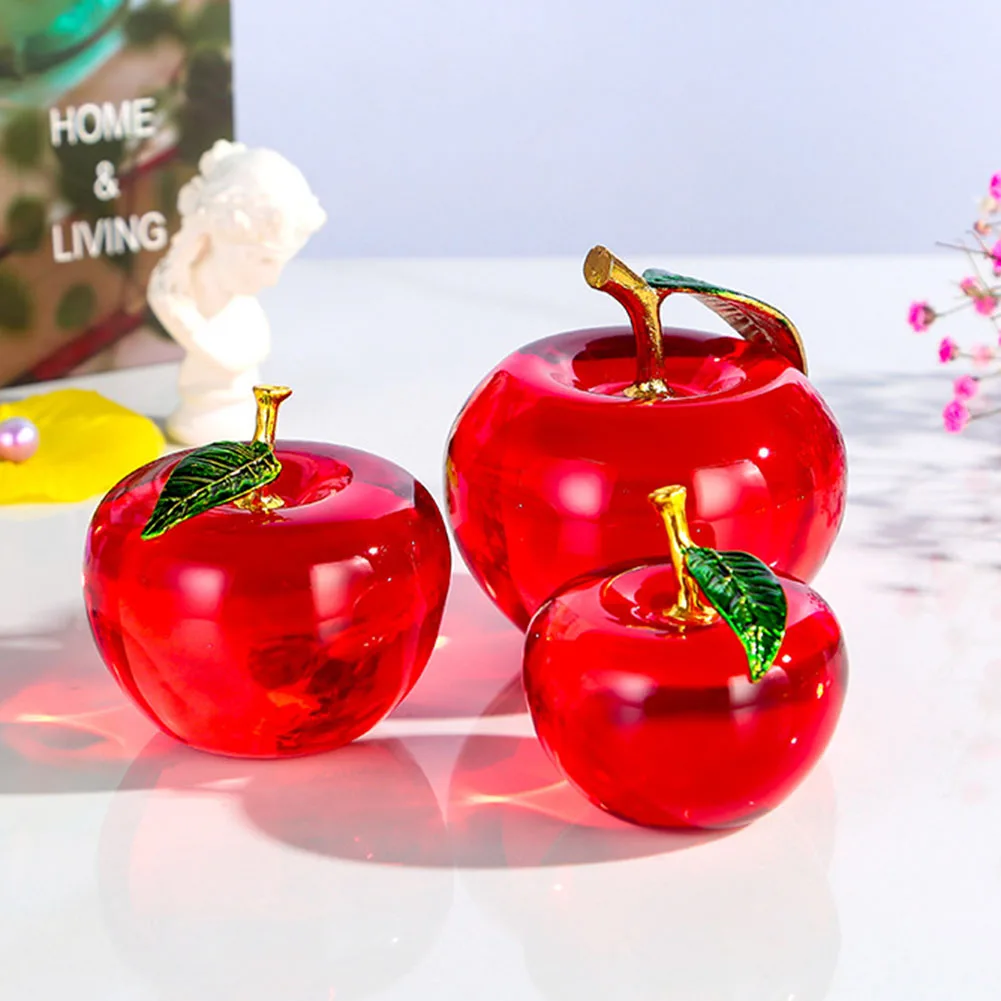 1pc Red Crystal Fake Fruit Figurine Ornaments Wedding Festival Home Party Decoration Gift Souvenir 50-80mm
1pc Red Crystal Fake Fruit Figurine Ornaments Wedding Festival Home Party Decoration Gift Souvenir 50-80mm
