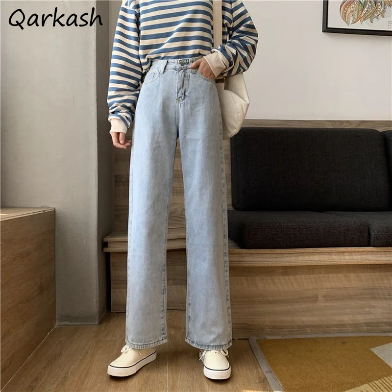Spring Jeans Women Light Blue New Straight Colleges Ins Stylish Teens Streetwear Korean Style Full Length Leisure Denim Trousers
Spring Jeans Women Light Blue New Straight Colleges Ins Stylish Teens Streetwear Korean Style Full Length Leisure Denim Trousers