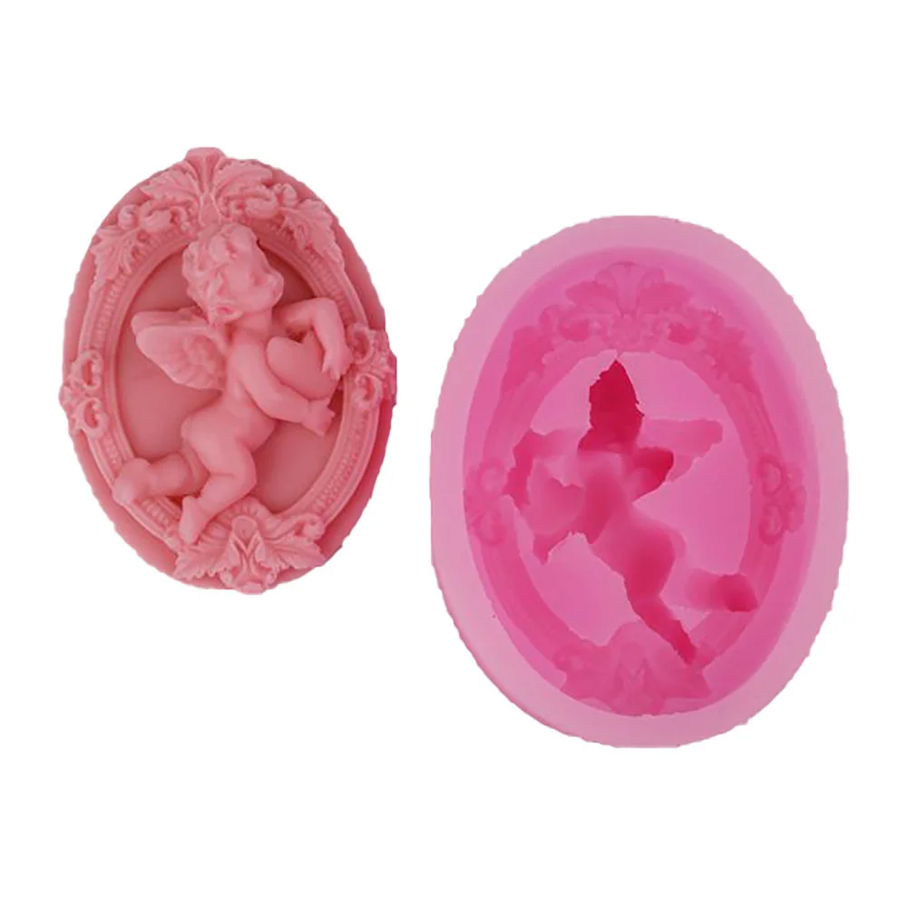3D Angel Silicone Mold DIY Chocolate Fondant Mold Pastry Baking Tool Bakeware Party Wedding Cake Mold Resin Mold Soap Clay
3D Angel Silicone Mold DIY Chocolate Fondant Mold Pastry Baking Tool Bakeware Party Wedding Cake Mold Resin Mold Soap Clay
