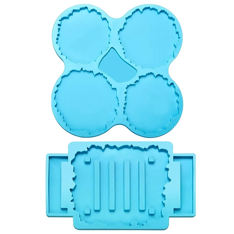 HOT-2Pcs Coaster Resin Molds Set Coaster Stand Silicone Mold Cup Mat Epoxy Resin Casting Mold For DIY Coaster Making Tools
HOT-2Pcs Coaster Resin Molds Set Coaster Stand Silicone Mold Cup Mat Epoxy Resin Casting Mold For DIY Coaster Making Tools