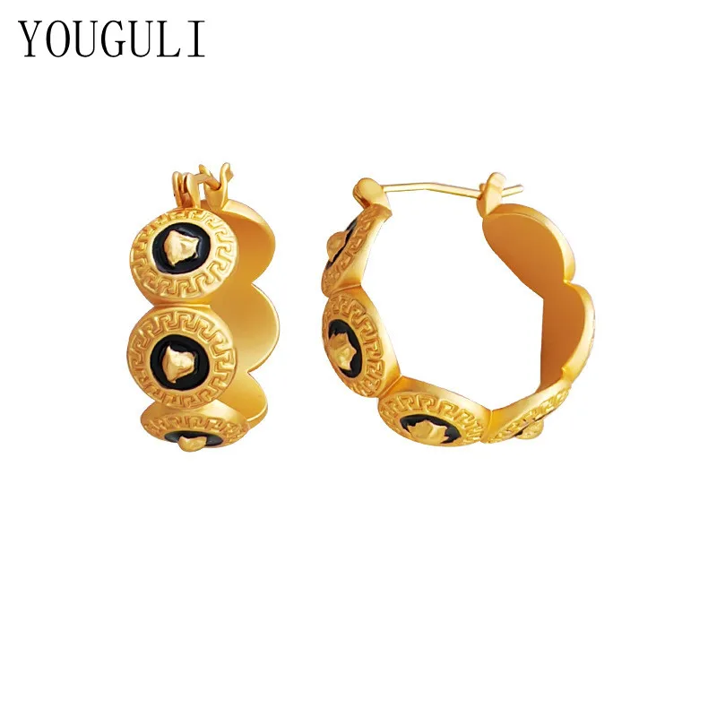 Modern Jewelry Geometric Earrings Popular Style High Quality Brass Thick Plated Golden Color Metal Earrings Women Gifts
Modern Jewelry Geometric Earrings Popular Style High Quality Brass Thick Plated Golden Color Metal Earrings Women Gifts