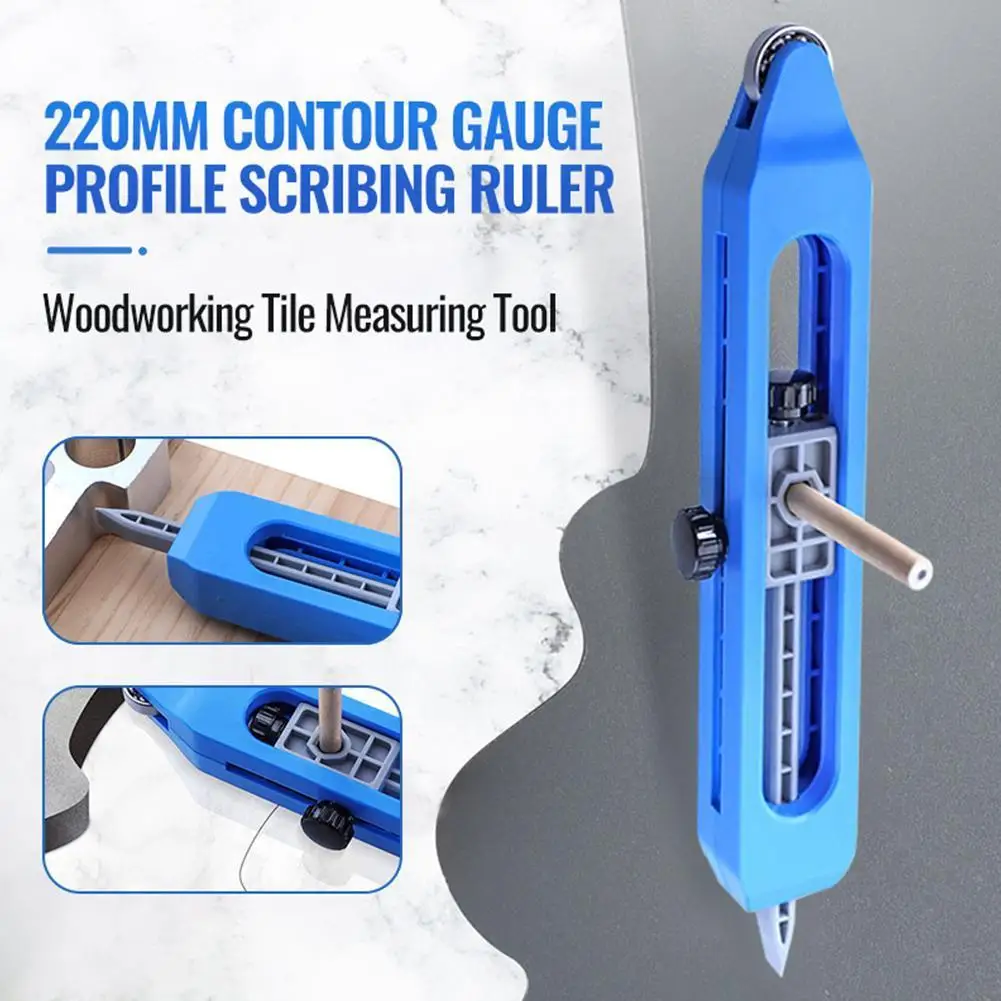 Profile Scribing Ruler With Lock Woodworking Measuring Form Gauge Irregularity Radian Ruler Measurement Tool
Profile Scribing Ruler With Lock Woodworking Measuring Form Gauge Irregularity Radian Ruler Measurement Tool