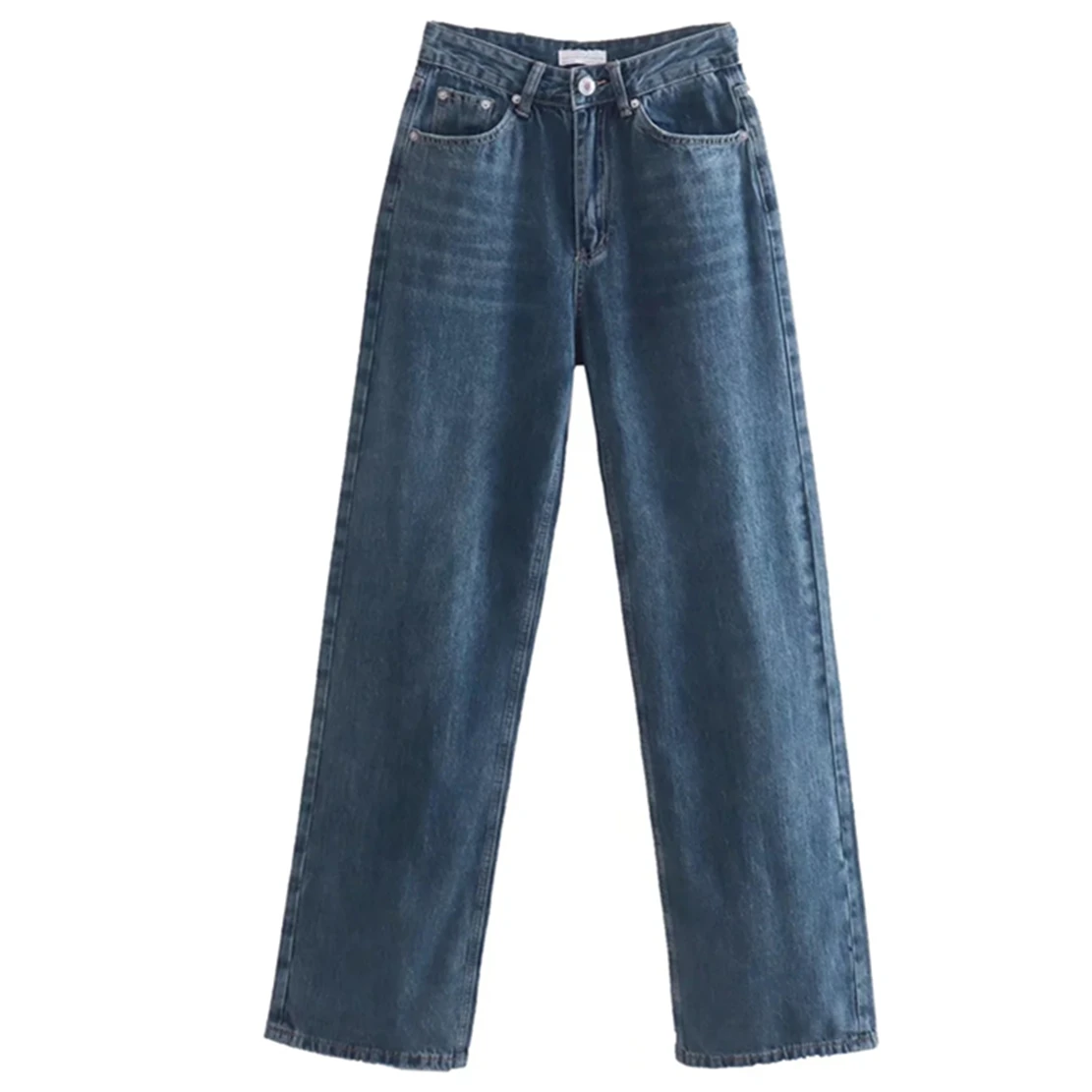 Withered American Vintage High Street Mom Jeans Denim Blue High Waist Straight Loose Jeans Women
Withered American Vintage High Street Mom Jeans Denim Blue High Waist Straight Loose Jeans Women