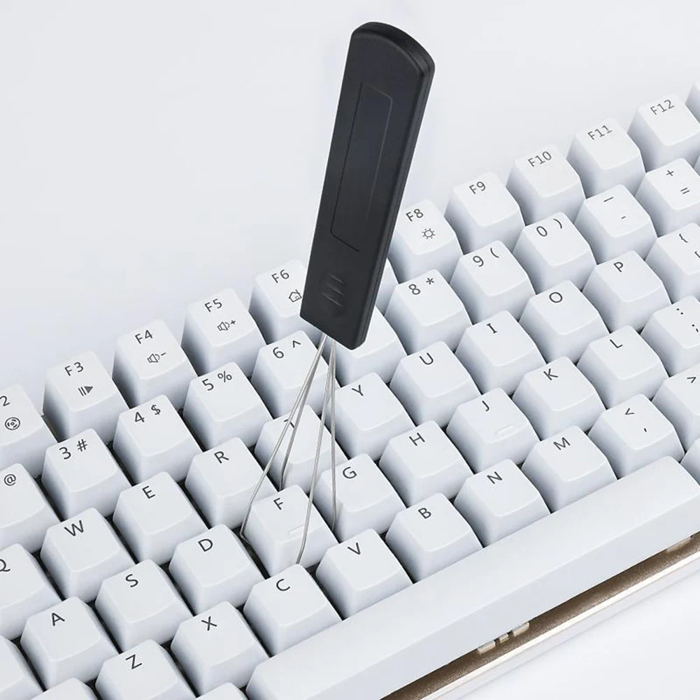 Steel Keyboard Key Keycap Puller Plastic Handle Remover Key Cap Replacement Cleaner Button Extractor Tool for Cherry MX Switches
Steel Keyboard Key Keycap Puller Plastic Handle Remover Key Cap Replacement Cleaner Button Extractor Tool for Cherry MX Switches