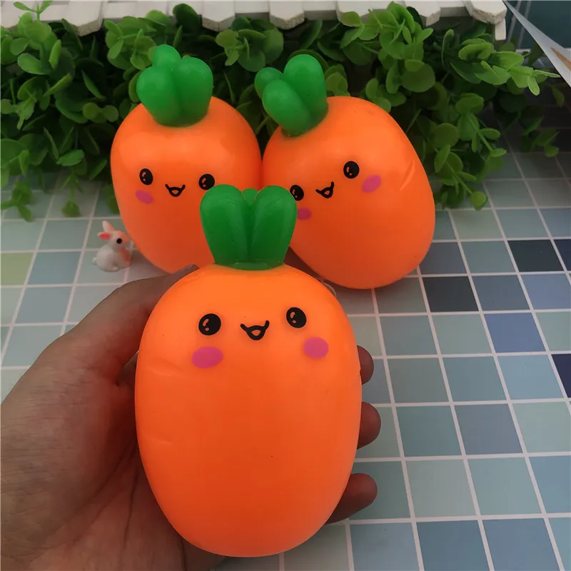 Fidget Toy Carrot Simulation Fake Vegetable Squeeze Stress Relief Toy Photo Props Home Kitchen Decoration Kids Teaching Toy
Fidget Toy Carrot Simulation Fake Vegetable Squeeze Stress Relief Toy Photo Props Home Kitchen Decoration Kids Teaching Toy