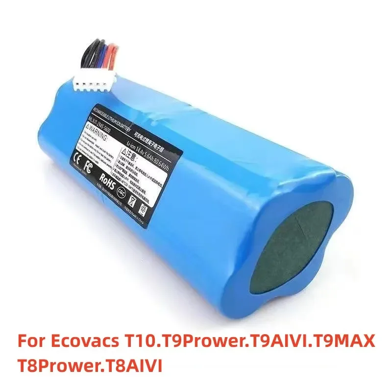 2023 Upgrade 9900mah For Ecovacs T5 T5MAX T5POWER T8 T8Prower T8AIVI T9Prower T9AIVI T9MAX T10 T20 X1 X2 Sweeping robot battery 
2023 Upgrade 9900mah For Ecovacs T5 T5MAX T5POWER T8 T8Prower T8AIVI T9Prower T9AIVI T9MAX T10 T20 X1 X2 Sweeping robot battery