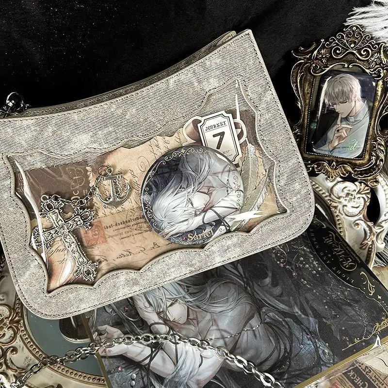 Japanese All Match Denim Transparent Shoulder Crossbody Bag Anime High Street Hottie Handbag Y2k Sweet Girl Trendy Itabag
Japanese All Match Denim Transparent Shoulder Crossbody Bag Anime High Street Hottie Handbag Y2k Sweet Girl Trendy Itabag