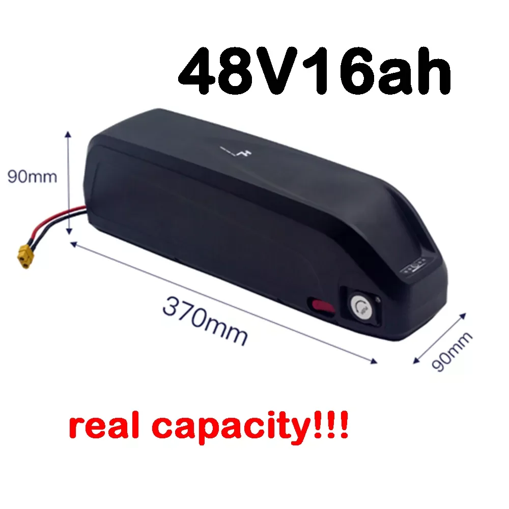 Laudatio 48V16AH Electric Bicycle Lithium Battery 13S Hailong Shell For Scooter Motor Less Than 750W With 25A BMS And 2A Charger
Laudatio 48V16AH Electric Bicycle Lithium Battery 13S Hailong Shell For Scooter Motor Less Than 750W With 25A BMS And 2A Charger