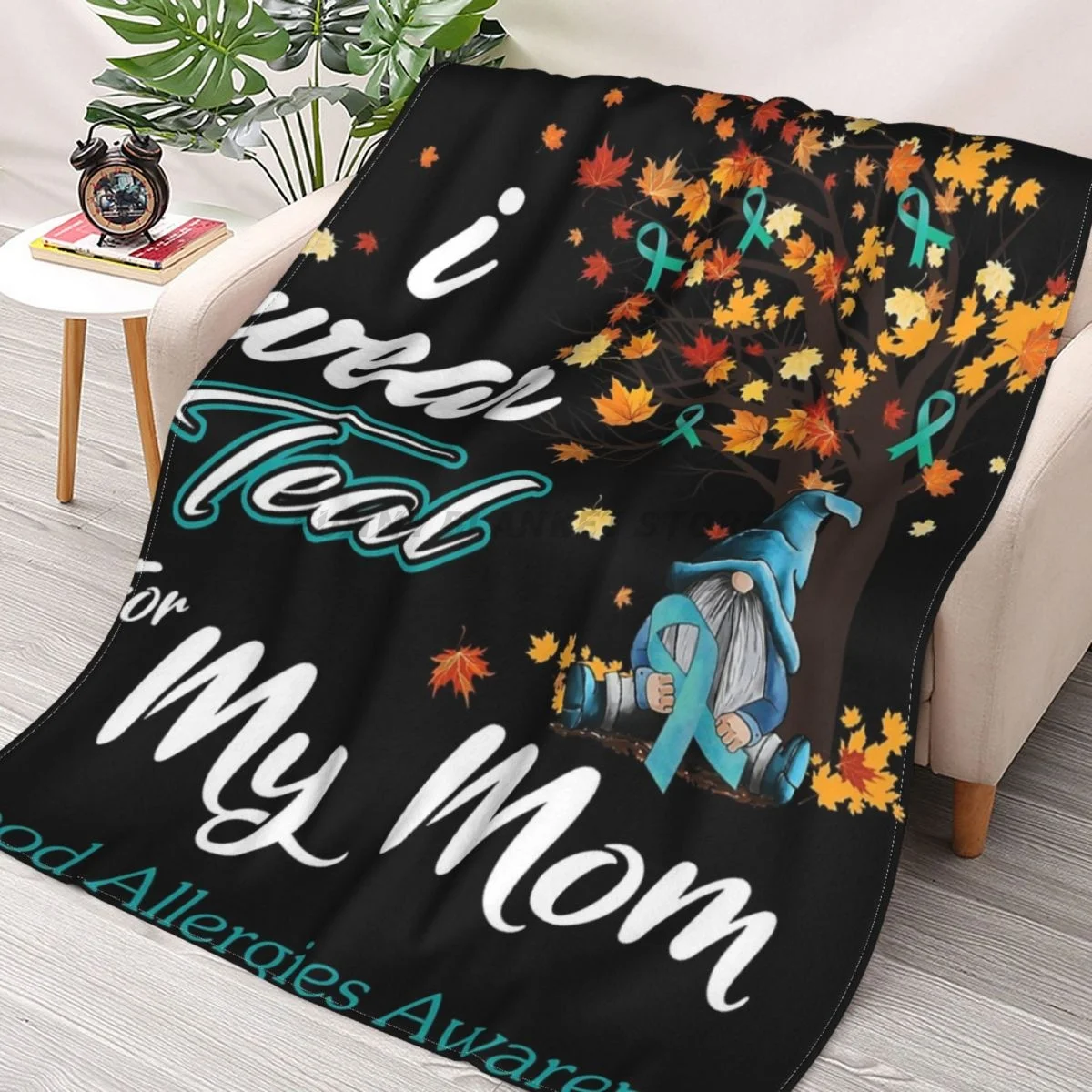 I Wear Teal For My Mom Food Allergies Awareness Throws Blankets Collage Flannel Ultra-Soft Warm picnic blanket bedspread
I Wear Teal For My Mom Food Allergies Awareness Throws Blankets Collage Flannel Ultra-Soft Warm picnic blanket bedspread