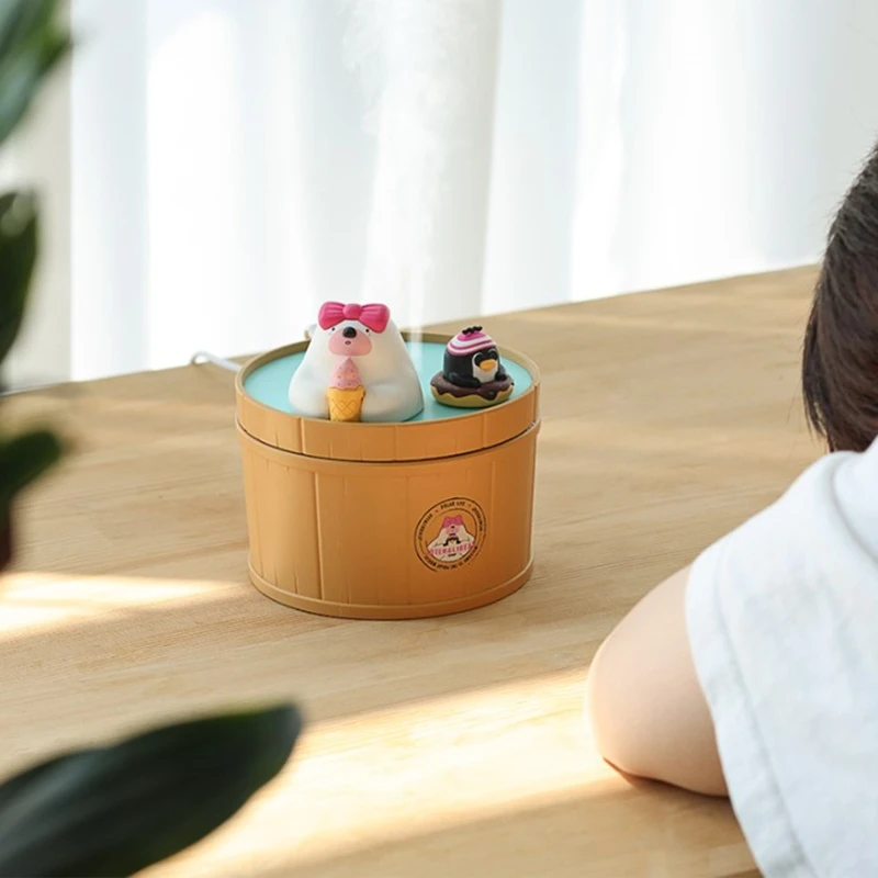 M2EE Cute Mini USB Air Humidifier Table Cool Mist Sprayer Bedroom Air Fragrance Purification Sprayer Two-speed Spray Mode
M2EE Cute Mini USB Air Humidifier Table Cool Mist Sprayer Bedroom Air Fragrance Purification Sprayer Two-speed Spray Mode