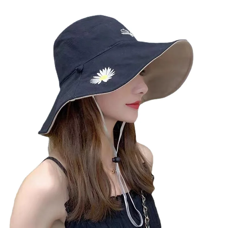 Double-sided Small Daisy Fisherman's Hat Female Summer Japanese System Cover Face Tide Hundred Sun Blocking Large Along The Sun
Double-sided Small Daisy Fisherman's Hat Female Summer Japanese System Cover Face Tide Hundred Sun Blocking Large Along The Sun