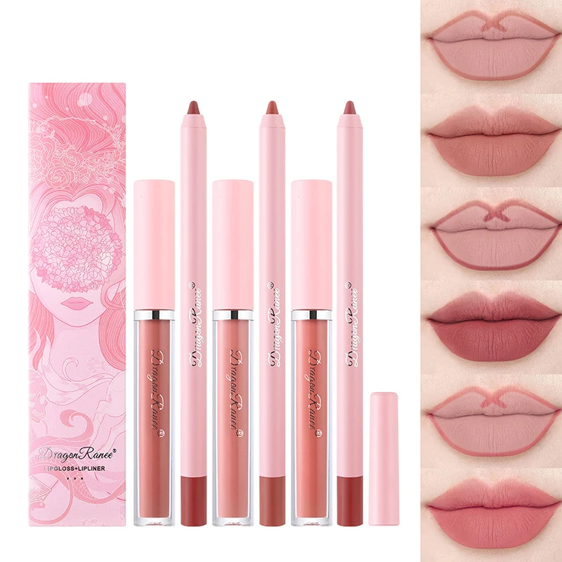 Sexy Nude Color Lipstick Set Lip Liner Matte Lip Pencil Moisturizing Lipsticks Long-lasting Lips Llipliner Lipstick Makeup Kit
Sexy Nude Color Lipstick Set Lip Liner Matte Lip Pencil Moisturizing Lipsticks Long-lasting Lips Llipliner Lipstick Makeup Kit