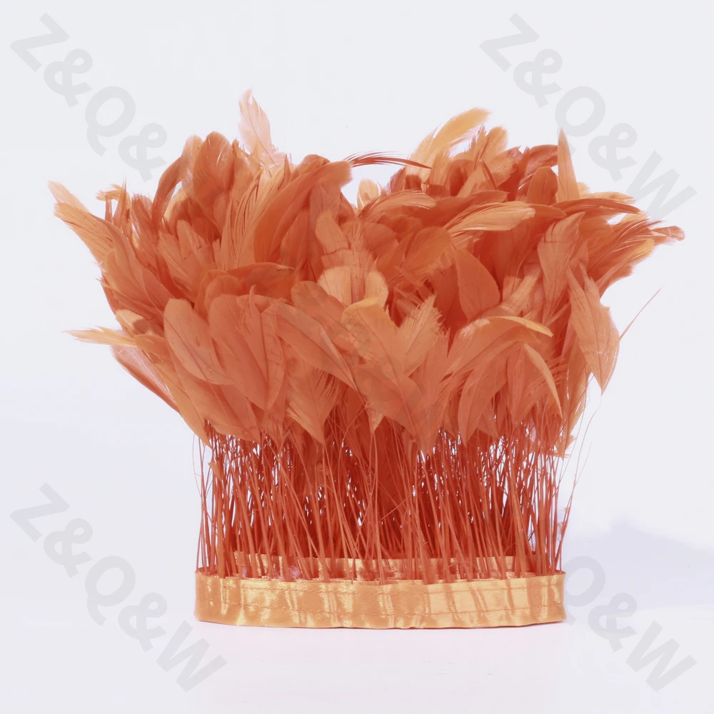 New natural rooster tail hair 15-20CM/6-8 inch tear head feather dyed orange 5-20 yards DIY crafts headdress clothing decoration
New natural rooster tail hair 15-20CM/6-8 inch tear head feather dyed orange 5-20 yards DIY crafts headdress clothing decoration