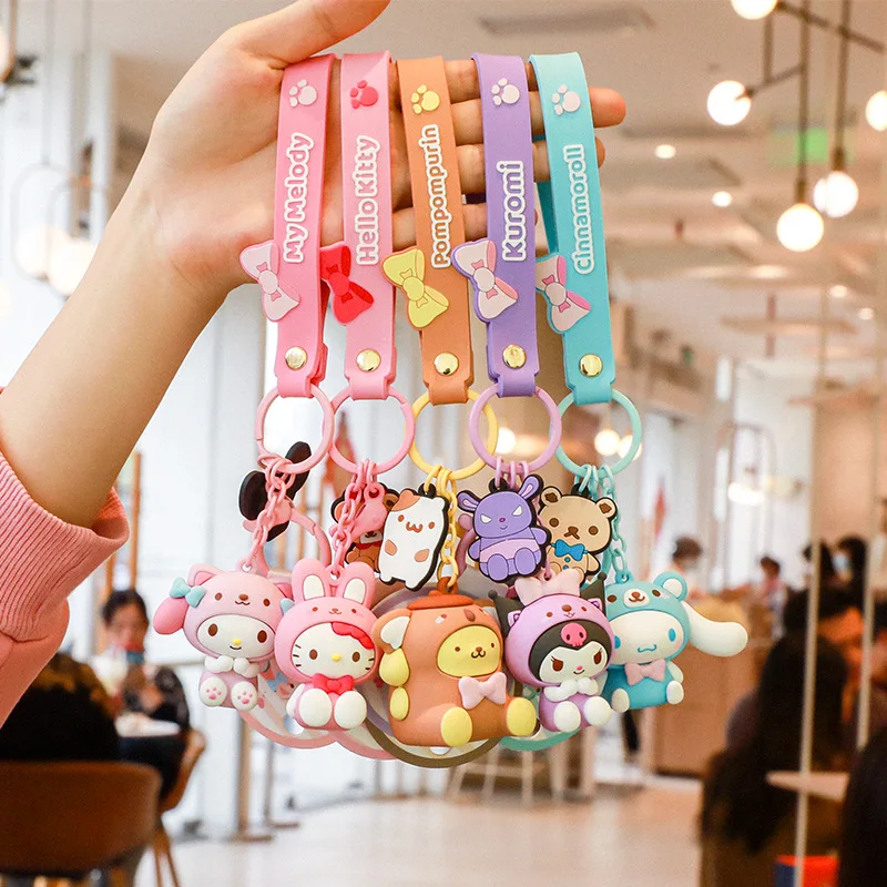 Брелок Sanrio Kawaii Mymelody Hello Kitty Kuromi Onpompurin коллекция животных Подвеска школьная сумка Очаровательная сумка брелок
Брелок Sanrio Kawaii Mymelody Hello Kitty Kuromi Onpompurin коллекция животных Подвеска школьная сумка Очаровательная сумка брелок