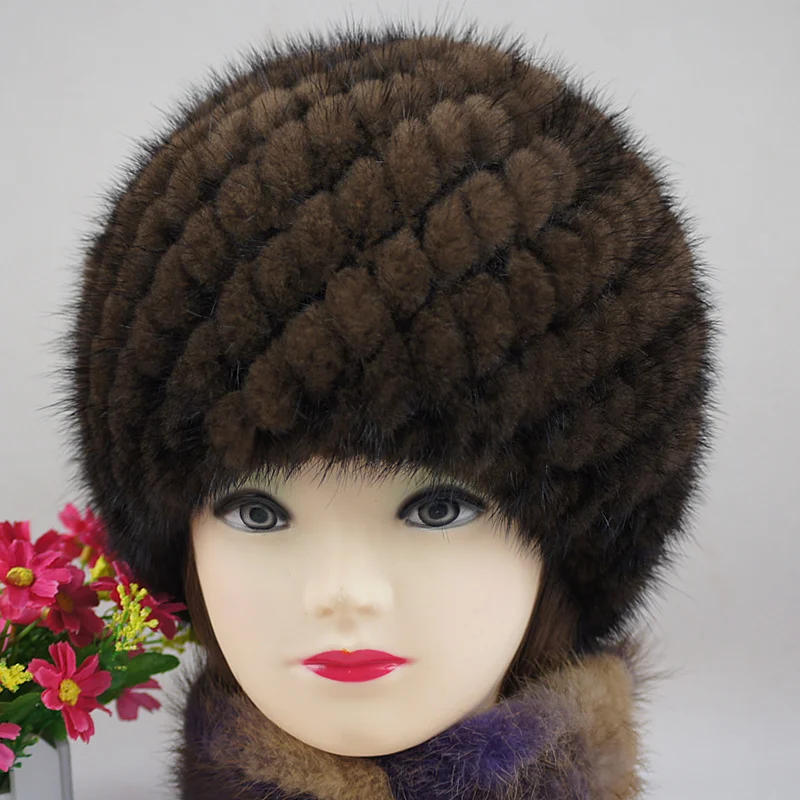 New Fashion Genuine Real Natural Women'sknitted Mink Fur Hat Winter Mink Fur Straw Hats Fashion Winter Headgear Berets Cap
New Fashion Genuine Real Natural Women'sknitted Mink Fur Hat Winter Mink Fur Straw Hats Fashion Winter Headgear Berets Cap