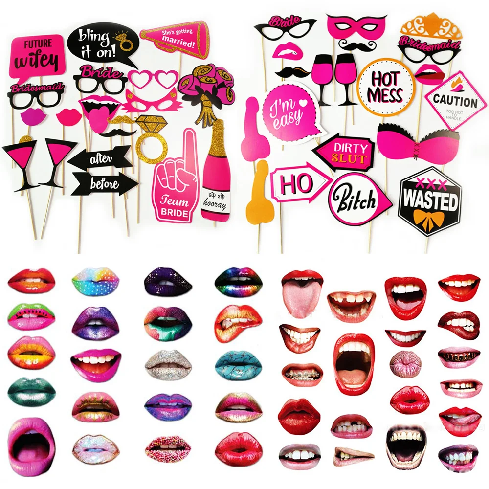 Bachelor Party Photo Booth Funny Lip Mouth Wedding Photobooth Props Bridal Bride to be Party Supplies Bachelorette Party Props
Bachelor Party Photo Booth Funny Lip Mouth Wedding Photobooth Props Bridal Bride to be Party Supplies Bachelorette Party Props