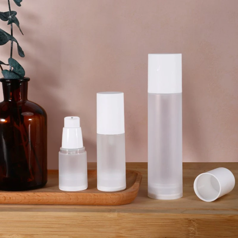 15-100ml Empty Serum Bottles Vacuum Pump Cosmetic Containers Refillable Bottle
15-100ml Empty Serum Bottles Vacuum Pump Cosmetic Containers Refillable Bottle