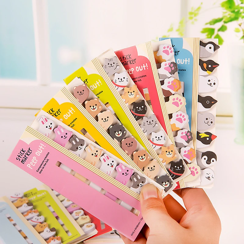1 PCS Kawaii Stationery Cartoon Animals Marker Memo Pad Sticky Bookmark Flags Index Tab Sticky Notes Label Paper Stickers
1 PCS Kawaii Stationery Cartoon Animals Marker Memo Pad Sticky Bookmark Flags Index Tab Sticky Notes Label Paper Stickers