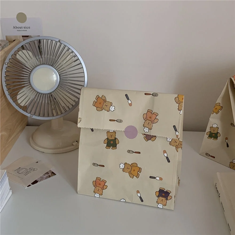 10pcs Cute Bear Kraft Paper Bags Gift Eco-Friendly Food Sundries Candy Kraft Paper Bag Packaging Storage Bag Ins Candy Ziplock
10pcs Cute Bear Kraft Paper Bags Gift Eco-Friendly Food Sundries Candy Kraft Paper Bag Packaging Storage Bag Ins Candy Ziplock