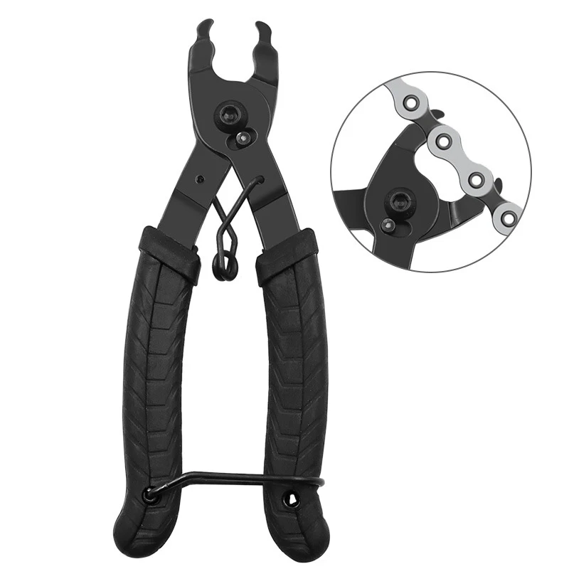 Bike Bicycle Chain Quick Link Open Close Tool Master Link Pliers Bike Chain Magic Button Clamp Removal Tools
Bike Bicycle Chain Quick Link Open Close Tool Master Link Pliers Bike Chain Magic Button Clamp Removal Tools