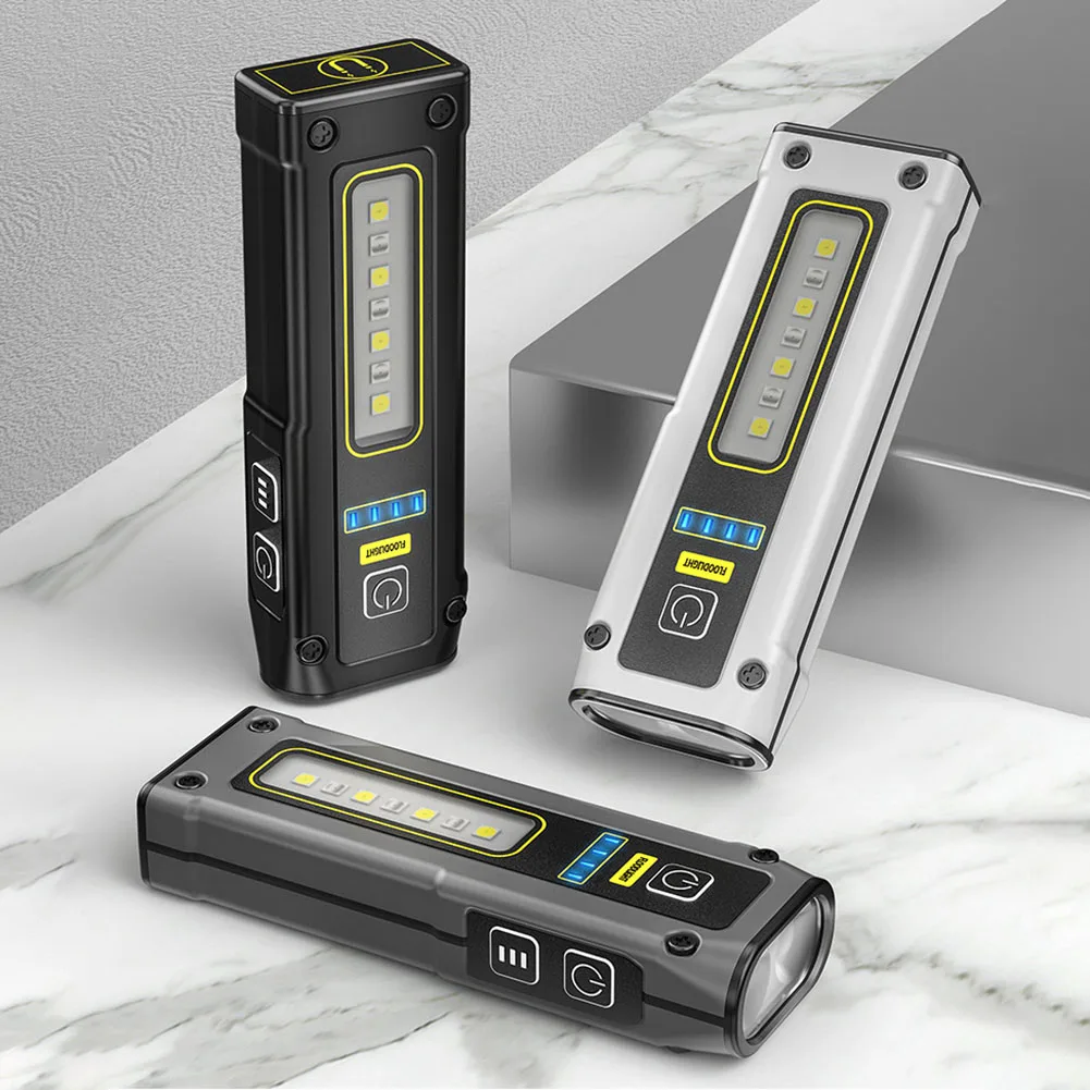 LED COB Flashlight Multifunctional Mini Handheld Lantern Type-c Charging Emergency Flashlight Waterproof for Outdoor Accessories
LED COB Flashlight Multifunctional Mini Handheld Lantern Type-c Charging Emergency Flashlight Waterproof for Outdoor Accessories