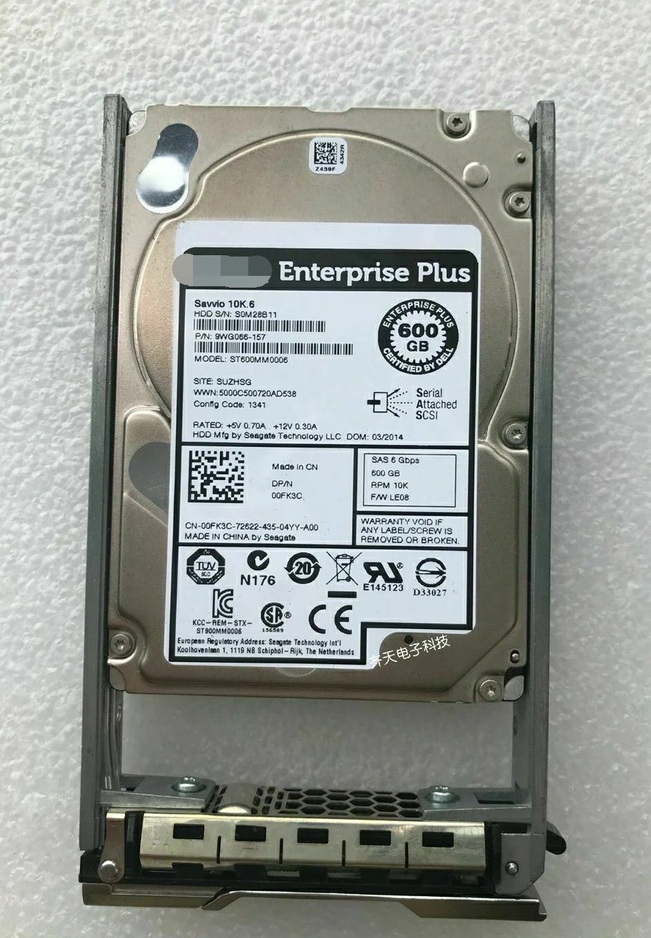 Для 0FK3C DELL эквалайк 600 ГБ 10K SAS 2,5 "6 Гб/с жесткий диск ST600MM0006 00FK3C
Для 0FK3C DELL эквалайк 600 ГБ 10K SAS 2,5 "6 Гб/с жесткий диск ST600MM0006 00FK3C