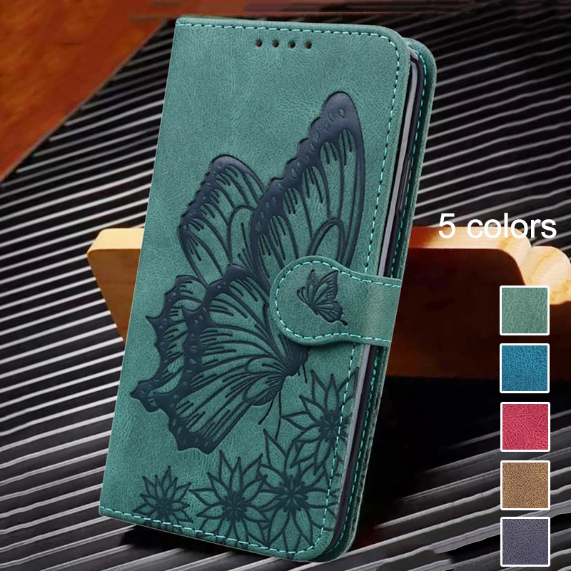 

Embossing Flip Phone Case For Huawei P30 P20 Lite P Smart 2020 2021 Y5P Y6P 2020 Leather Cover For Honor 10X 10 Lite 8A Coque