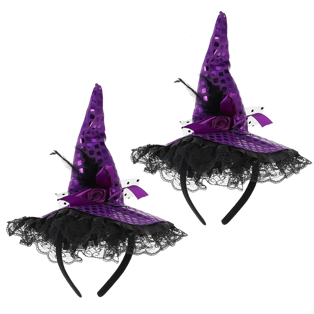 Witch Headbandhat Hair Cosplay Costume Party Accessories Kids Hoopdressmasquerade Laceboppers Sequins Headbands Mesh Bands
Witch Headbandhat Hair Cosplay Costume Party Accessories Kids Hoopdressmasquerade Laceboppers Sequins Headbands Mesh Bands