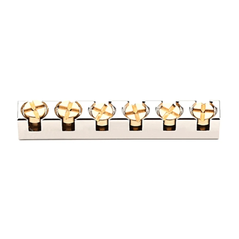 Height Adjustable 43mm 6 Strings Electric Guitar Nut Brass Nut Replacements for Electric Acoustic Guitars
Height Adjustable 43mm 6 Strings Electric Guitar Nut Brass Nut Replacements for Electric Acoustic Guitars