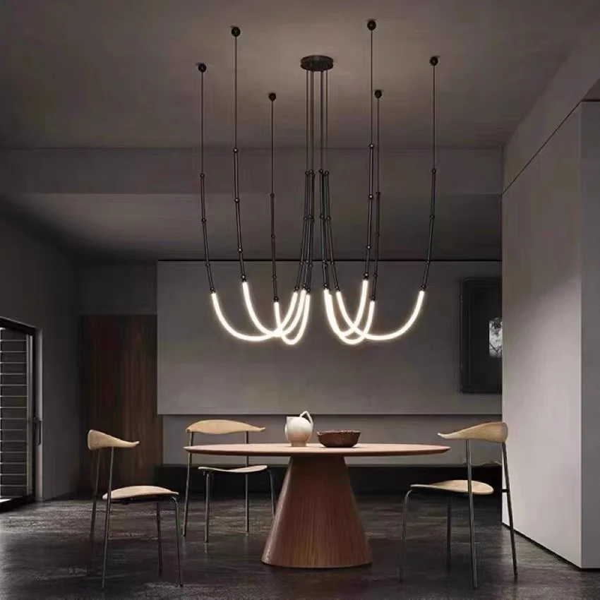 New Villa Living Room Dining Room Designer Lamp Duplex Building Lotf Staircase Creative Bamboo Chandelier
New Villa Living Room Dining Room Designer Lamp Duplex Building Lotf Staircase Creative Bamboo Chandelier