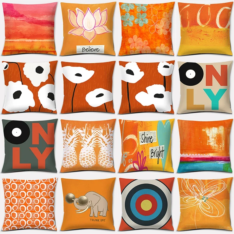 Lively Orange Series Pillow Gift Home Office Decoration Pillow Bedroom Sofa Car Cushion Cover Pillowcase 40x40cm
Lively Orange Series Pillow Gift Home Office Decoration Pillow Bedroom Sofa Car Cushion Cover Pillowcase 40x40cm