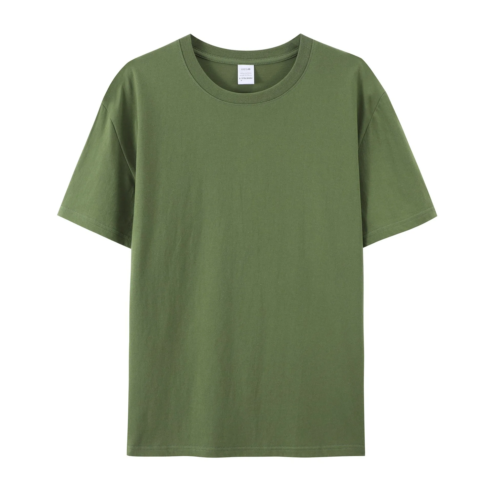 180g Cotton Men's T Shirt Loose Round Neck Solid Color Short Sleeve Print Custom Logo Undershirt
180g Cotton Men's T Shirt Loose Round Neck Solid Color Short Sleeve Print Custom Logo Undershirt