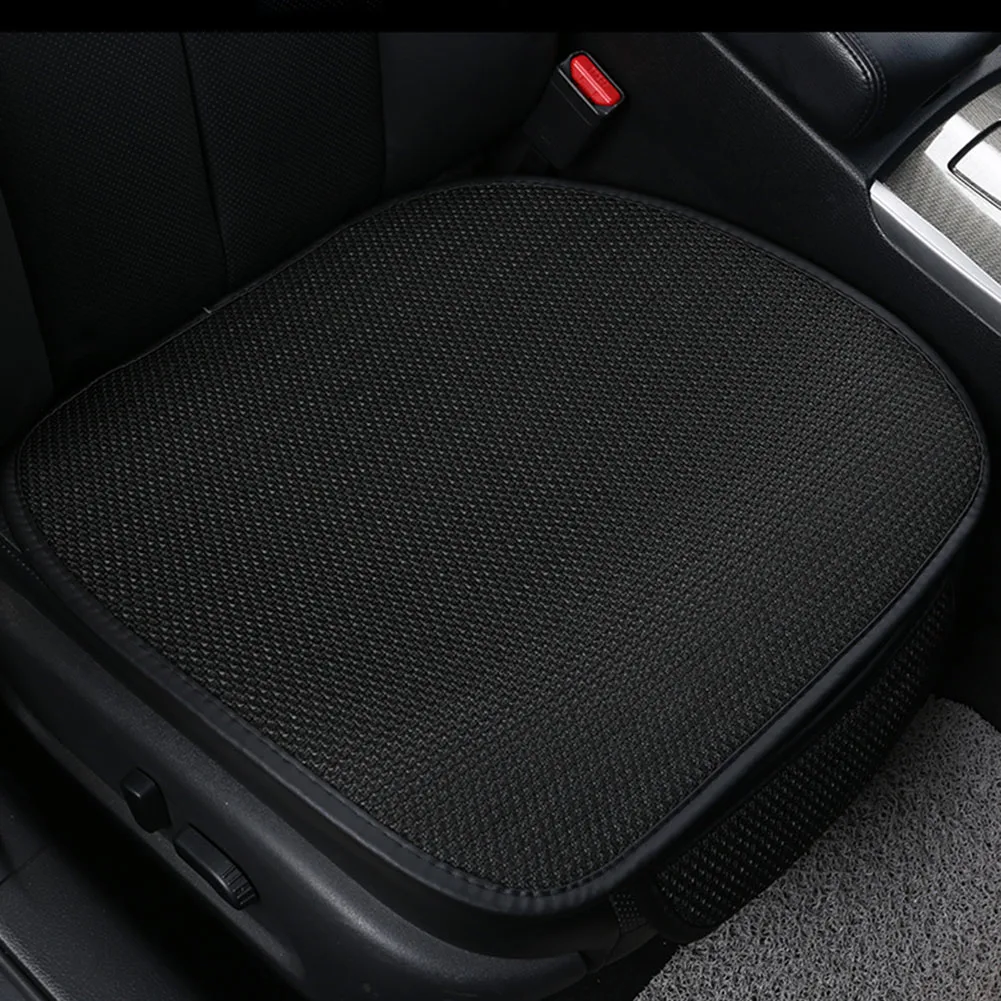 Summer Car Seat Cover Breathable Ice Silk Four Seasons Car Seat Cushion Protector Pad Fit for Most Cars(Black)
Summer Car Seat Cover Breathable Ice Silk Four Seasons Car Seat Cushion Protector Pad Fit for Most Cars(Black)