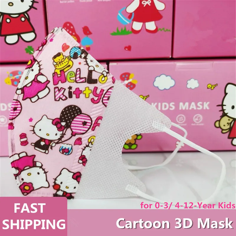 50PCS Sanrio Kids 3D Stereo Face Mask Hello Kitty Kuromi Disposable 3ply Melt Blown Cartoon Protective Masque Enfant Mascarillas
50PCS Sanrio Kids 3D Stereo Face Mask Hello Kitty Kuromi Disposable 3ply Melt Blown Cartoon Protective Masque Enfant Mascarillas