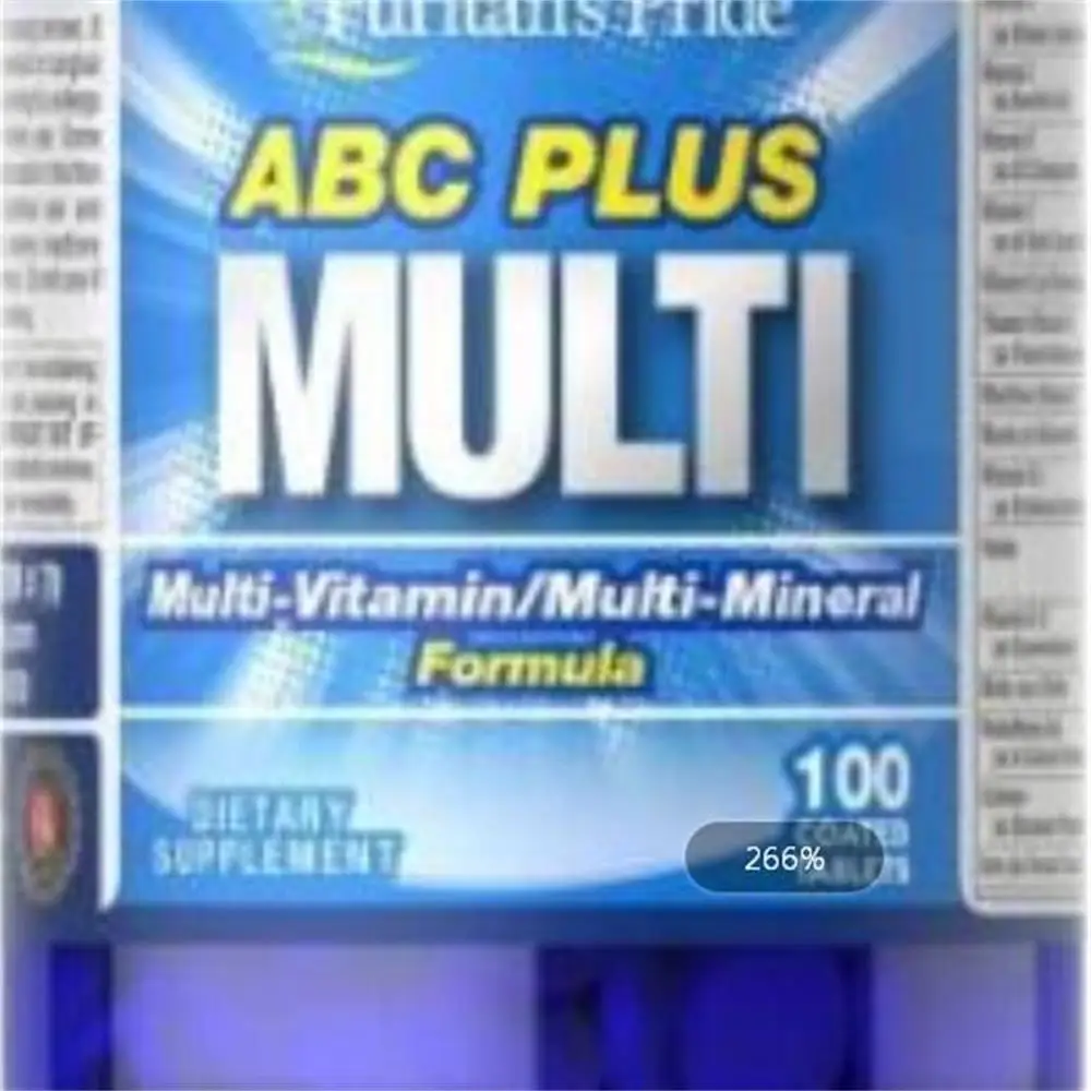 

Original Puritan's Pride ABC PLUS MULTI Formula Multi-Mineral Made in US