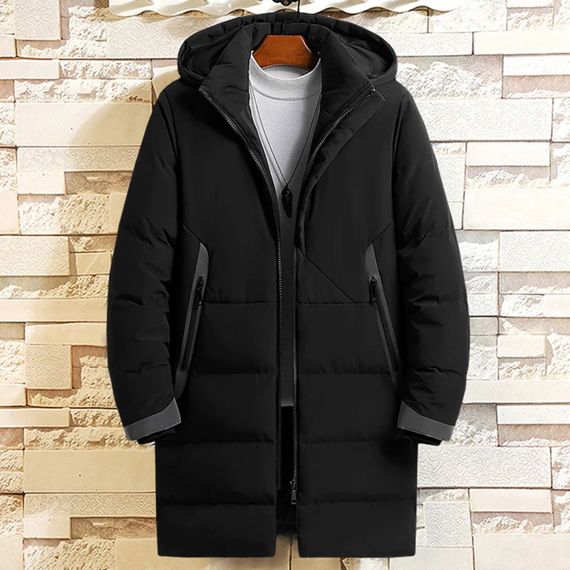 Men's Long Coat Winter Cotton Padded Clothes Husband Warm Hood Thick Vintage Black Jacket Male Parka Large Size Big Windbreaker
Men's Long Coat Winter Cotton Padded Clothes Husband Warm Hood Thick Vintage Black Jacket Male Parka Large Size Big Windbreaker