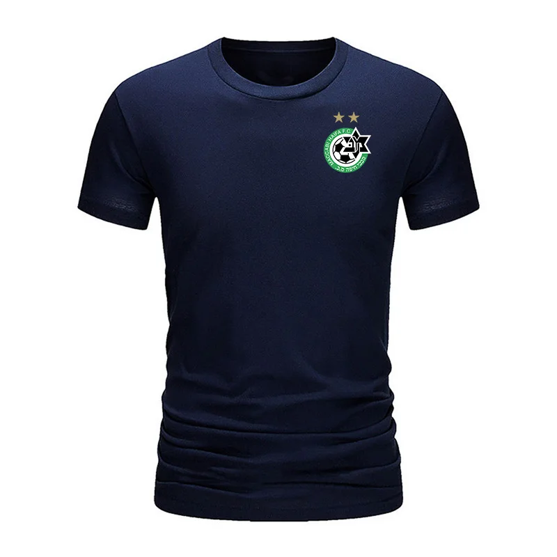 Maccabi Haifa Mens Summer T-shirts High Quality Pure Cotton Tops Classic Male Daily Casual Sports Solid Color Cool Tee Shirts
Maccabi Haifa Mens Summer T-shirts High Quality Pure Cotton Tops Classic Male Daily Casual Sports Solid Color Cool Tee Shirts