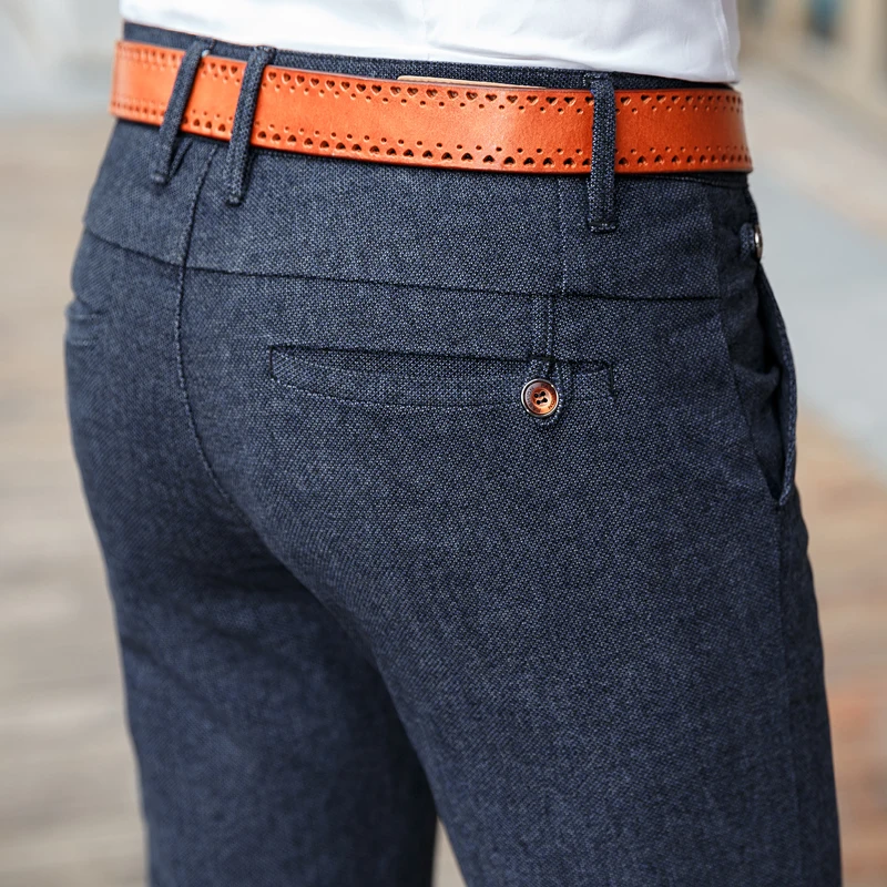 2020 Herfst Nieuwe Klassieke Stijl Mannen Casual Broek Business Mode Blauw Elastische Regular Fit Merk Broek Mannelijk
2020 Herfst Nieuwe Klassieke Stijl Mannen Casual Broek Business Mode Blauw Elastische Regular Fit Merk Broek Mannelijk