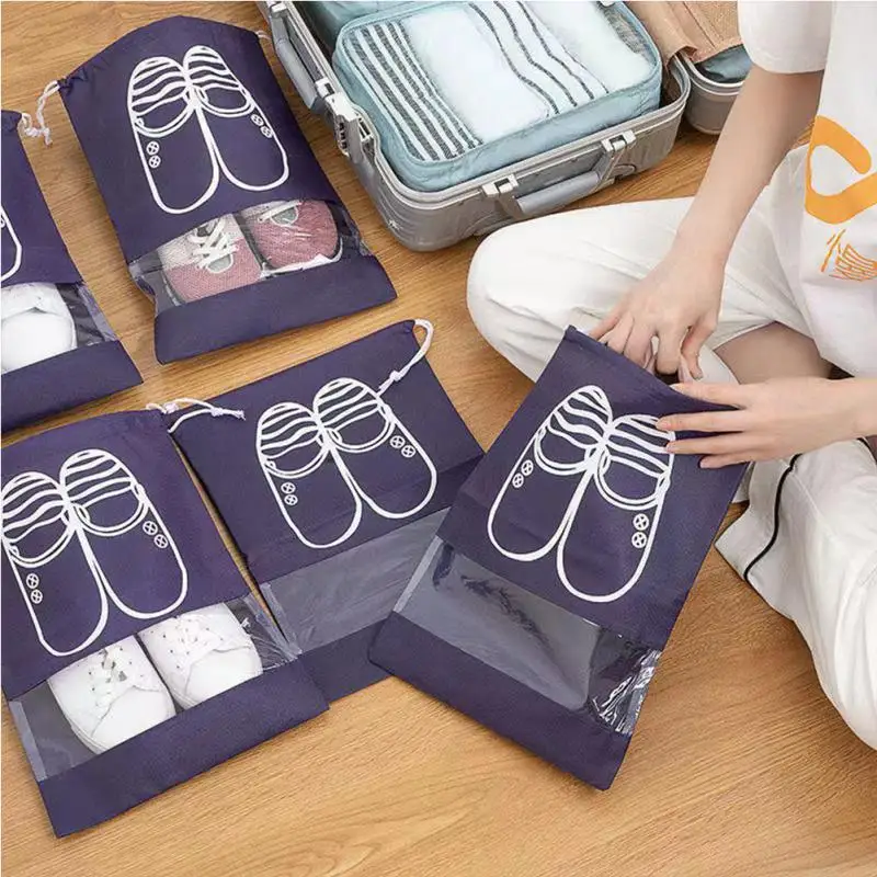 Shoe Storage Bag Dust Proof Drawstring Pouch Carry Bag Protector Travel Sports Shoes Canvas Container Organizer Storage
Shoe Storage Bag Dust Proof Drawstring Pouch Carry Bag Protector Travel Sports Shoes Canvas Container Organizer Storage