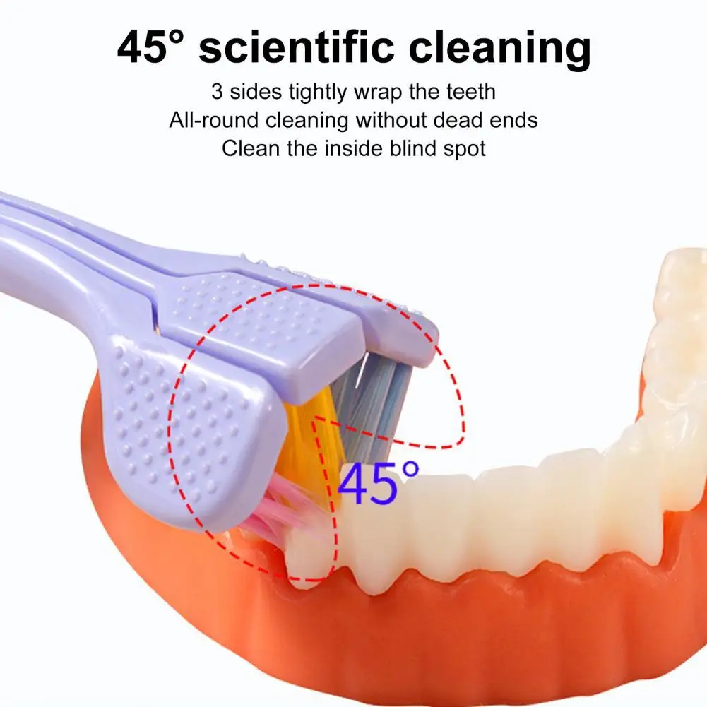 Manual Toothbrush Eye-catching Novel Easy Use Anti-slip Smooth Cleaning Tooth Brush
Manual Toothbrush Eye-catching Novel Easy Use Anti-slip Smooth Cleaning Tooth Brush