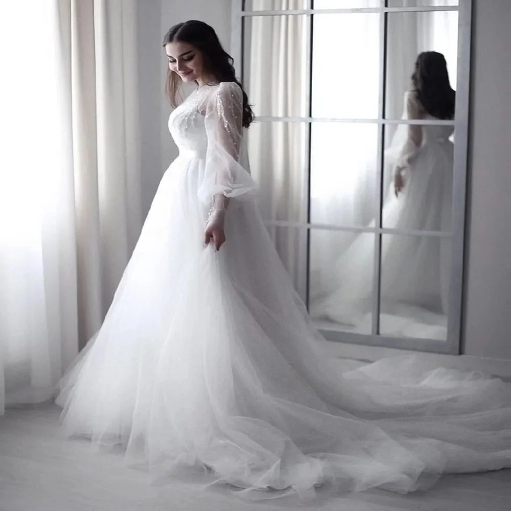 Katerina Boho Luxury Weeding Dresses V-Neck Flare Sleeve Backless Long Sleeves Beads Chapel Train Sexy Bride Gown Custom Made
Katerina Boho Luxury Weeding Dresses V-Neck Flare Sleeve Backless Long Sleeves Beads Chapel Train Sexy Bride Gown Custom Made