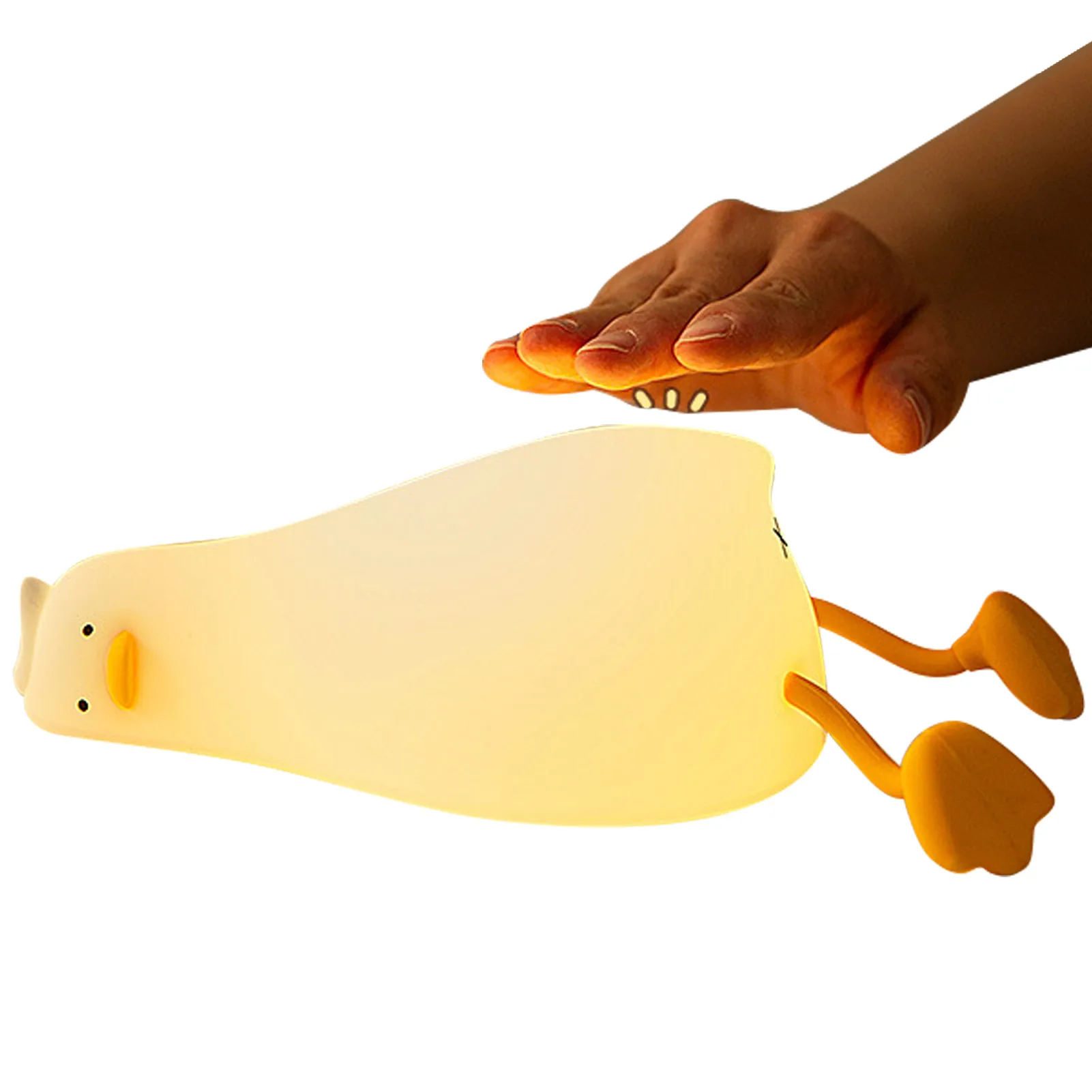 Duck Led Night Light Cartoon Silicone Rechargeable Lamp Patting Switch Children Nightlight Kid Bedroom Decoration Birthday Gift
Duck Led Night Light Cartoon Silicone Rechargeable Lamp Patting Switch Children Nightlight Kid Bedroom Decoration Birthday Gift