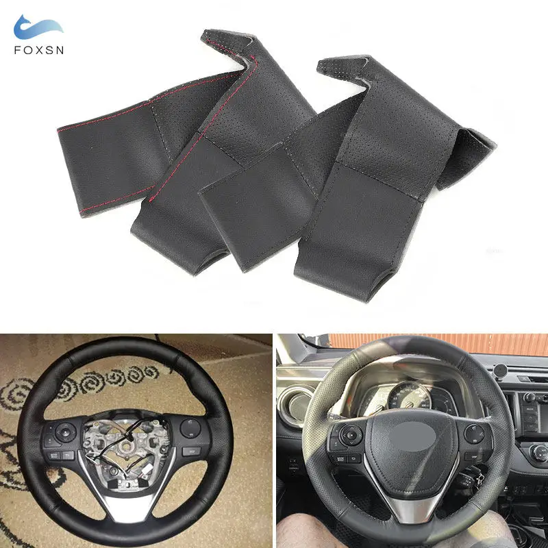 Прошитый вручную чехол на руль автомобиля для Toyota E'Z RAV4 Auris 2014 Corolla iM 2017 Scion iM 2016
Прошитый вручную чехол на руль автомобиля для Toyota E'Z RAV4 Auris 2014 Corolla iM 2017 Scion iM 2016