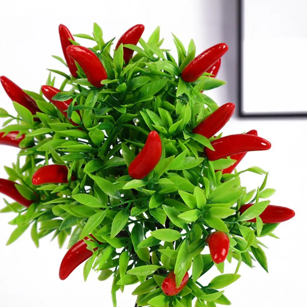 Plant Party Wedding 1Pc Artificial Home Chili Tree Miniascape Desk Bonsai Decor
Plant Party Wedding 1Pc Artificial Home Chili Tree Miniascape Desk Bonsai Decor