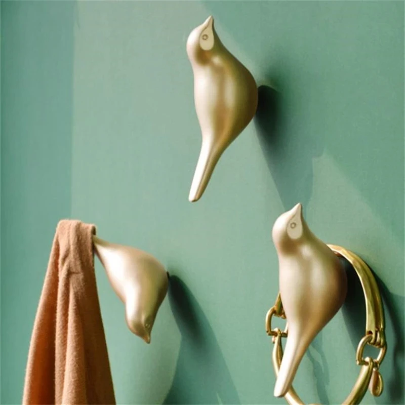 Cute Bird Hook Multi-Function Wall Hanging Door Decoration Coat Shelf Key Clothes Hanger Storage Organizer Kitchen Accessories
Cute Bird Hook Multi-Function Wall Hanging Door Decoration Coat Shelf Key Clothes Hanger Storage Organizer Kitchen Accessories