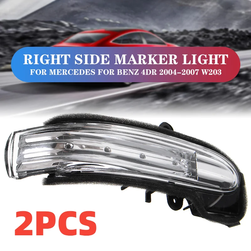Car Door Wing Side Marker Light Rearview Mirror Turn Signal Indicator Lamp A2038201621 For Mercedes For Benz W203 4Dr 2004-2007
Car Door Wing Side Marker Light Rearview Mirror Turn Signal Indicator Lamp A2038201621 For Mercedes For Benz W203 4Dr 2004-2007