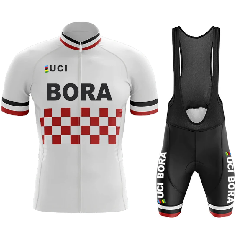 

Cycling Clothing Mens Sets Summer 2023 Bib Team Jersey UCI BORA Road Bike Uniform Men Set Mtb Men's Jacket Shorts Man Complete