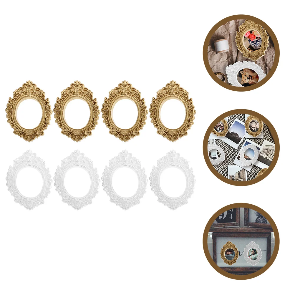 8 Pcs DIY Photo Frame Phone Case Supplies Mini Props Resin Frames Oval Self Made Compact Shell Ornament Picture
8 Pcs DIY Photo Frame Phone Case Supplies Mini Props Resin Frames Oval Self Made Compact Shell Ornament Picture