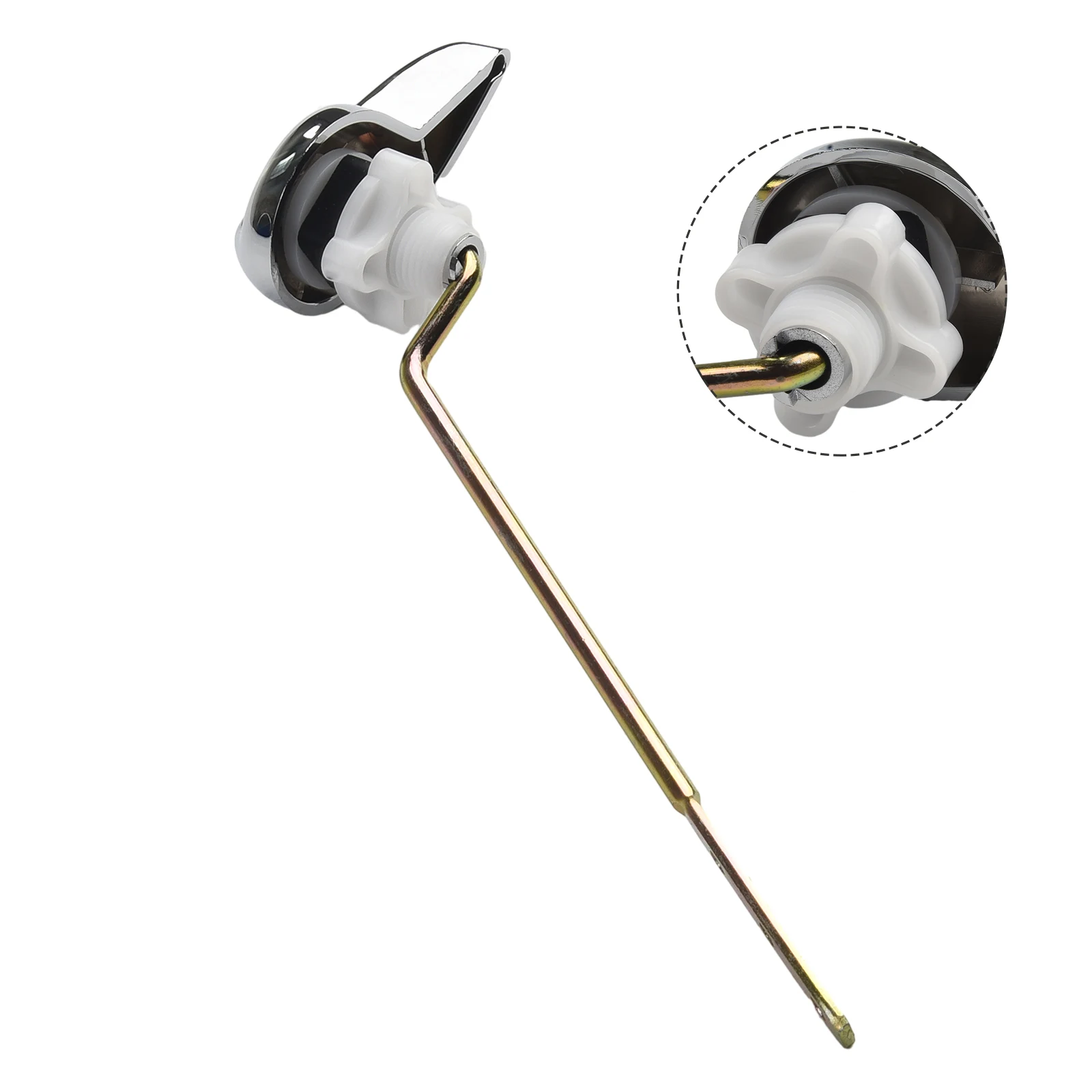 New Practical Toilet Lever Handle Toilet Handle 1pcs Carbon Steel Decorate Your Bathroom Side Mount Toilet Flush
New Practical Toilet Lever Handle Toilet Handle 1pcs Carbon Steel Decorate Your Bathroom Side Mount Toilet Flush
